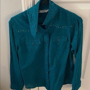 cumberland outfitters rodeo button down